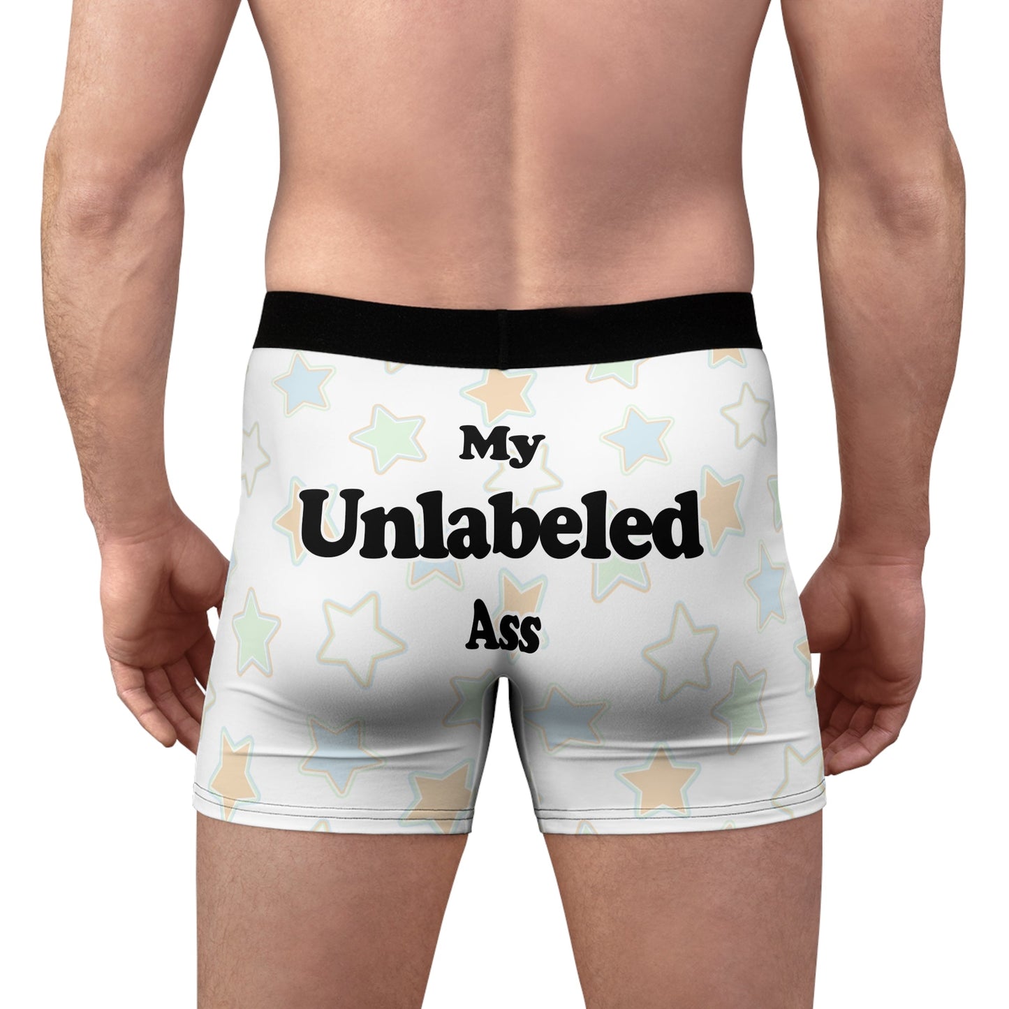 My Unlabeled Ass Boxer Style Briefs - by Differently Normal - Powered by Wallace Print Solutions