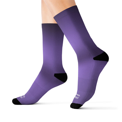 TCRS Twinkletoes, Awaaayyy! Netherite Inspired Socks - Powered by Wallace Print Solutions