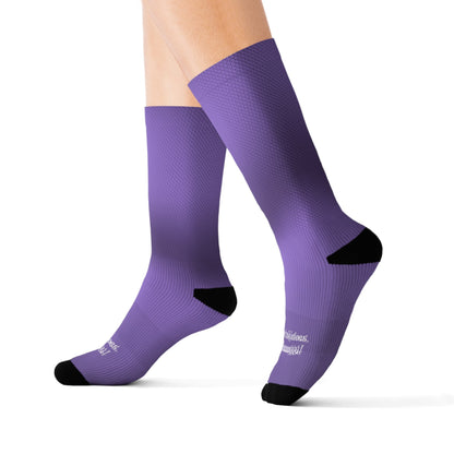 TCRS Twinkletoes, Awaaayyy! Netherite Inspired Socks - Powered by Wallace Print Solutions